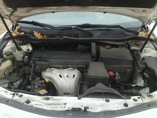 4T1BE46K39U823386 - 2009 TOYOTA CAMRY BASE WHITE photo 7