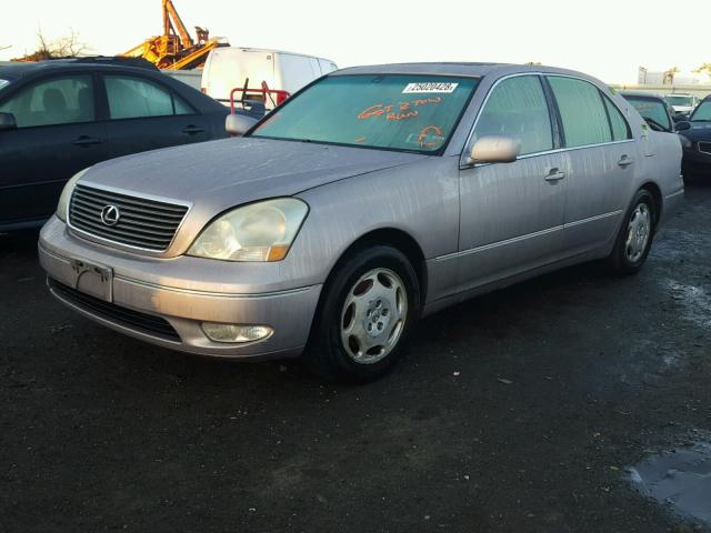 JTHBN30F610011200 - 2001 LEXUS LS 430 GRAY photo 2