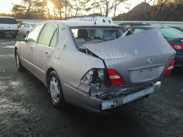 JTHBN30F610011200 - 2001 LEXUS LS 430 GRAY photo 3