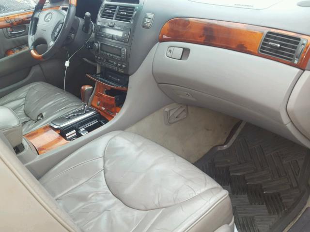 JTHBN30F610011200 - 2001 LEXUS LS 430 GRAY photo 5