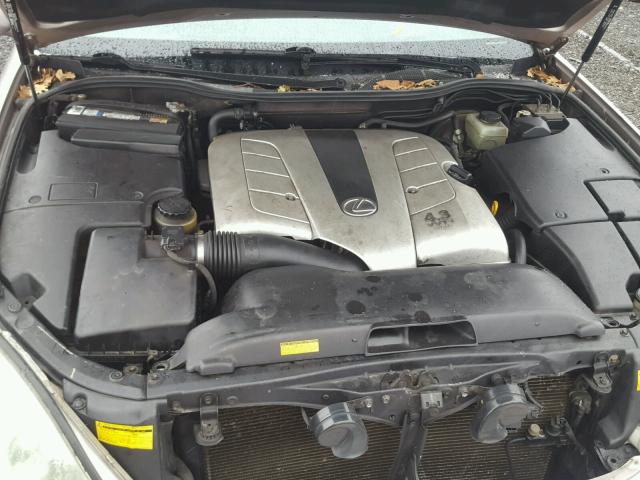 JTHBN30F610011200 - 2001 LEXUS LS 430 GRAY photo 7