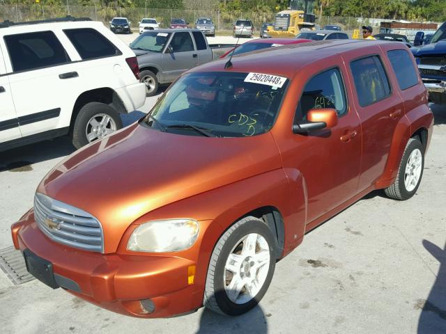 3GNDA23D68S532373 - 2008 CHEVROLET HHR LT ORANGE photo 2