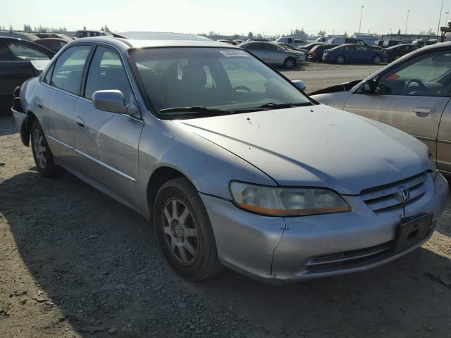 1HGCG66882A176317 - 2002 HONDA ACCORD EX SILVER photo 1