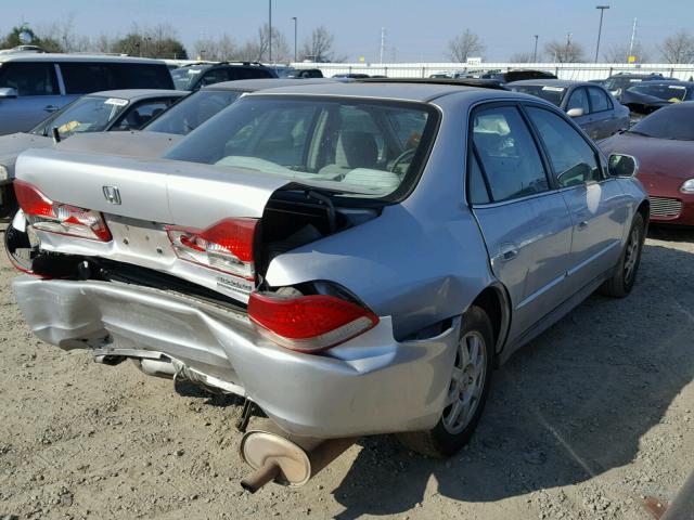 1HGCG66882A176317 - 2002 HONDA ACCORD EX SILVER photo 4