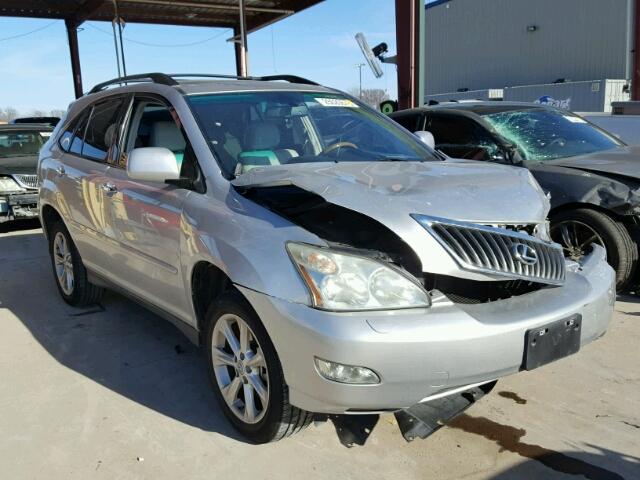 2T2GK31U89C064863 - 2009 LEXUS RX 350 SILVER photo 1