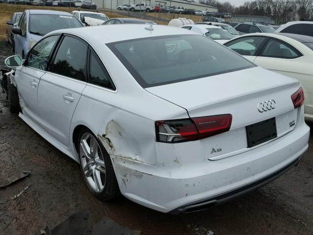 WAUFGAFC2GN115030 - 2016 AUDI A6 PREMIUM WHITE photo 3