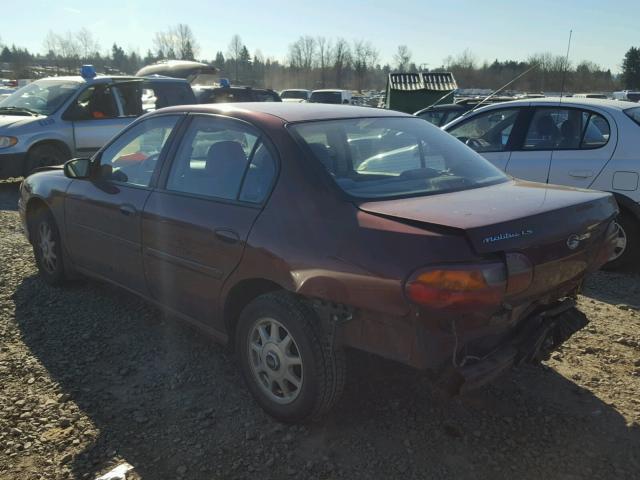 1G1NE52M3VY143367 - 1997 CHEVROLET MALIBU LS BURGUNDY photo 3