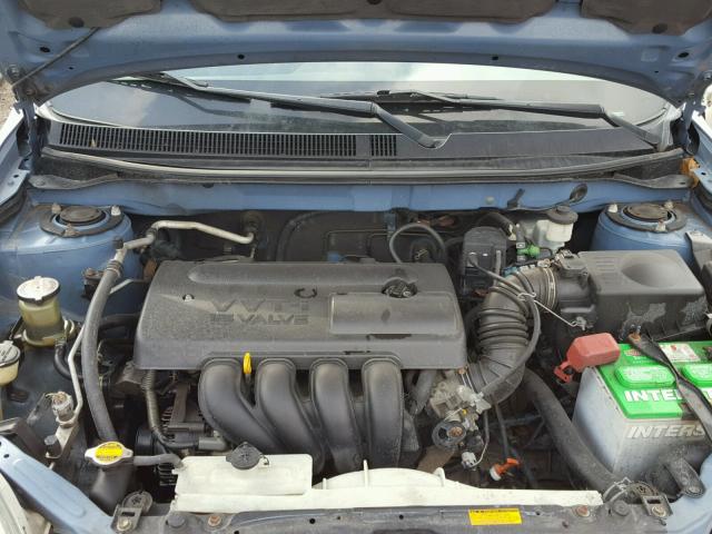 2T1KR32E24C208711 - 2004 TOYOTA COROLLA MA BLUE photo 7