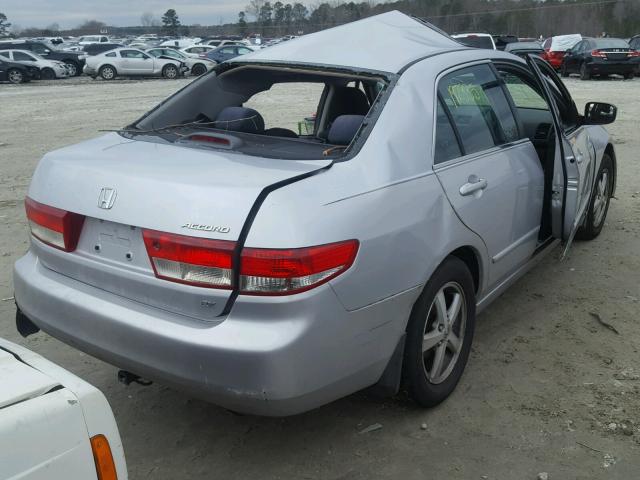 1HGCM56624A094832 - 2004 HONDA ACCORD EX SILVER photo 4