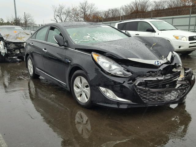 KMHEC4A45DA078193 - 2013 HYUNDAI SONATA HYB BLACK photo 1