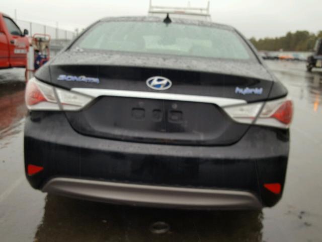 KMHEC4A45DA078193 - 2013 HYUNDAI SONATA HYB BLACK photo 9