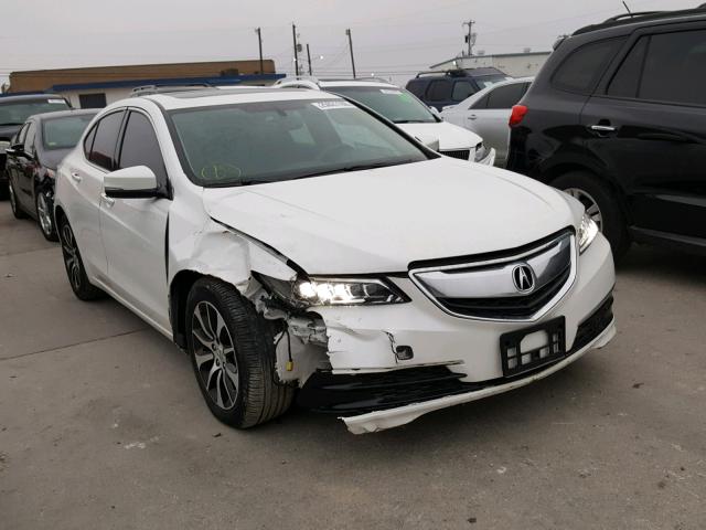 19UUB1F32FA016711 - 2015 ACURA TLX WHITE photo 1