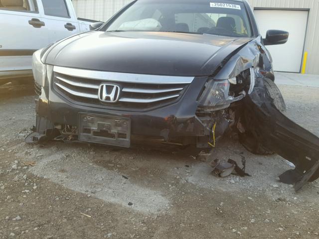 1HGCP3F83CA013087 - 2012 HONDA ACCORD EXL BLACK photo 9