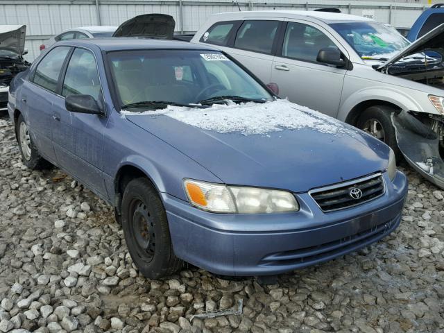 4T1BG22K7YU002603 - 2000 TOYOTA CAMRY CE BLUE photo 1