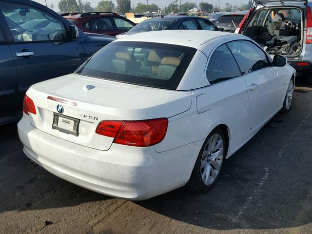 WBADW7C59BE544127 - 2011 BMW 328 I SULE WHITE photo 4