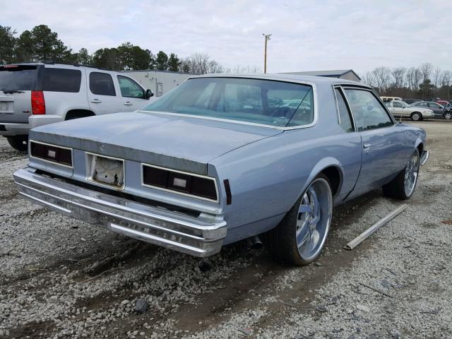 1L47U7S164580 - 1977 CHEVROLET IMPALA BLUE photo 4