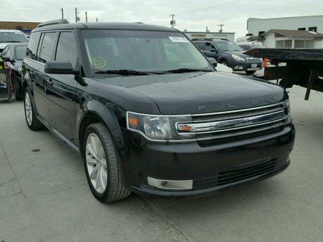 2FMGK5C83EBD44897 - 2014 FORD FLEX SEL BLACK photo 1