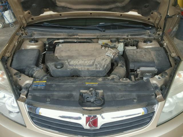 1G8ZV57727F198753 - 2007 SATURN AURA XR GOLD photo 7