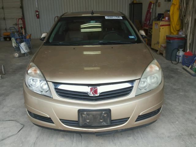 1G8ZV57727F198753 - 2007 SATURN AURA XR GOLD photo 9