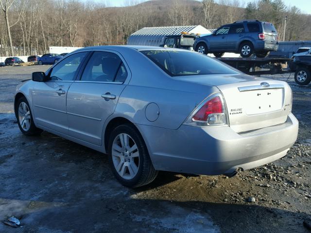 3FAHP08199R108194 - 2009 FORD FUSION SEL SILVER photo 3