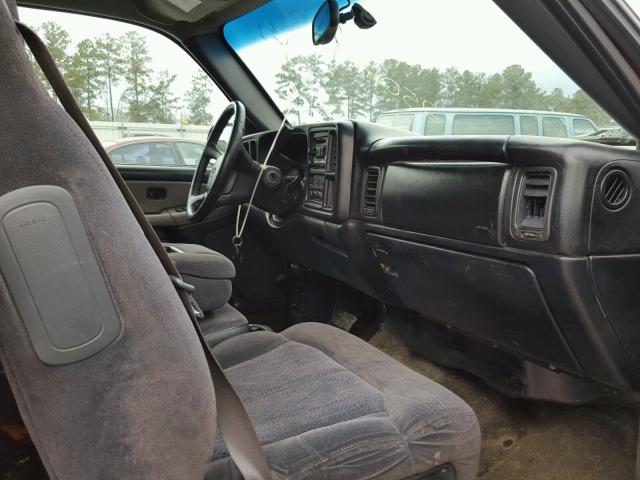 1GNEC13Z32J101793 - 2002 CHEVROLET TAHOE C150 BURGUNDY photo 5