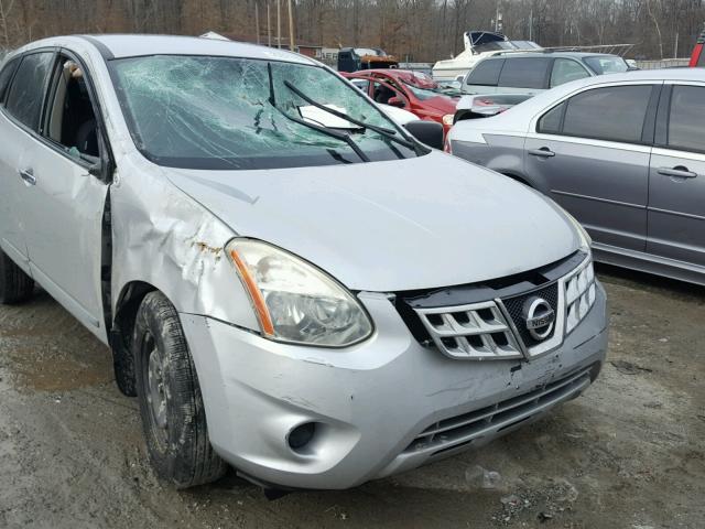 JN8AS5MT2CW284768 - 2012 NISSAN ROGUE S SILVER photo 9