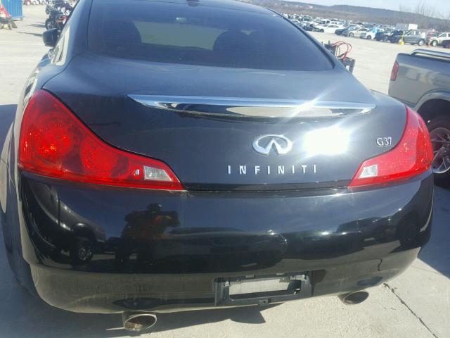 JN1CV6EK7BM210427 - 2011 INFINITI G37 BASE BLACK photo 9