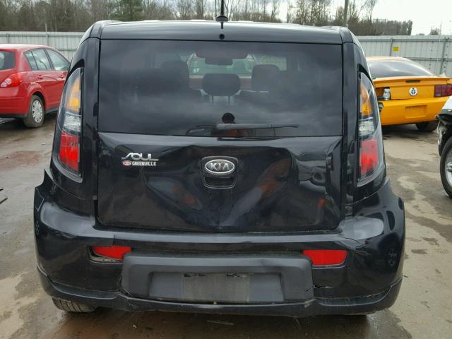 KNDJT2A28B7733284 - 2011 KIA SOUL + BLACK photo 9