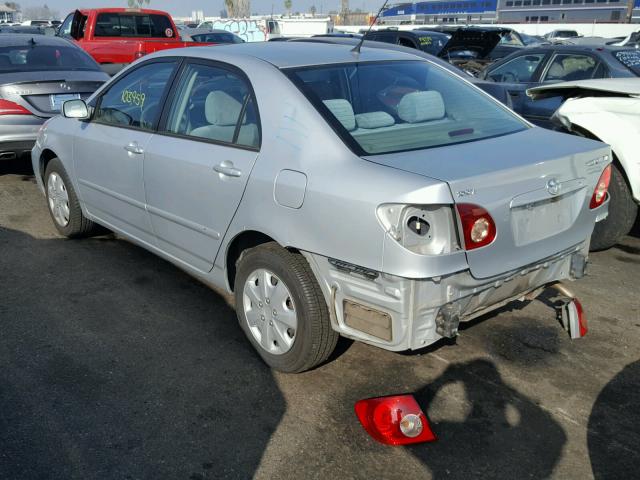 1NXBR32E65Z358174 - 2005 TOYOTA COROLLA CE GRAY photo 3