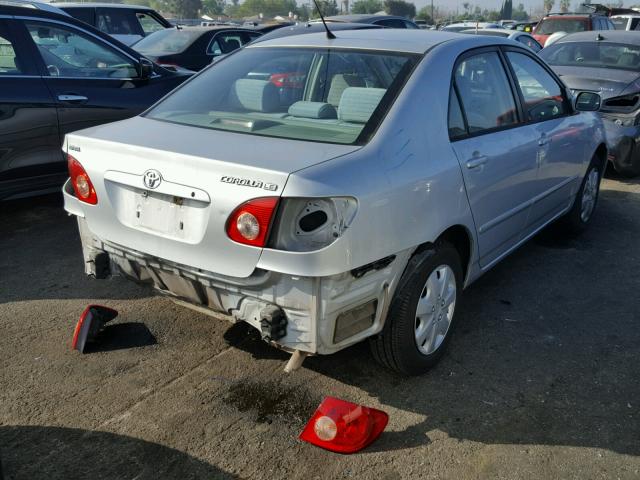 1NXBR32E65Z358174 - 2005 TOYOTA COROLLA CE GRAY photo 4