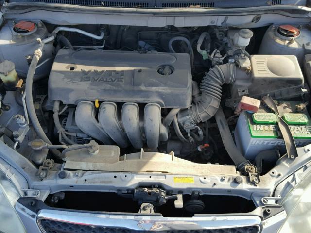 1NXBR32E65Z358174 - 2005 TOYOTA COROLLA CE GRAY photo 7