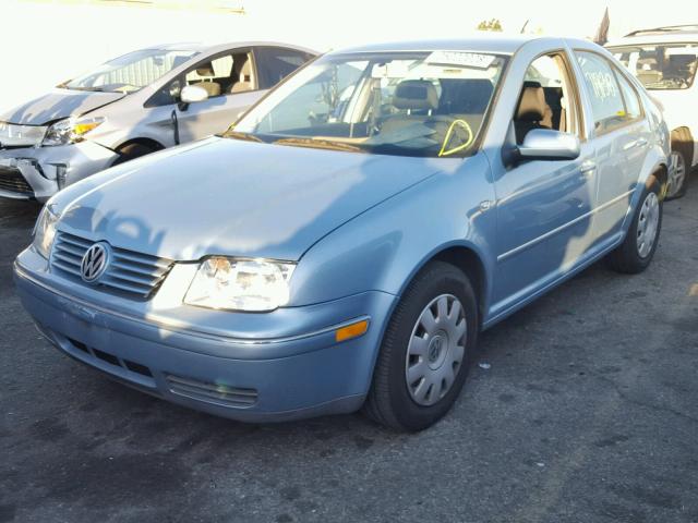 3VWRA69M25M042362 - 2005 VOLKSWAGEN JETTA GL BLUE photo 2