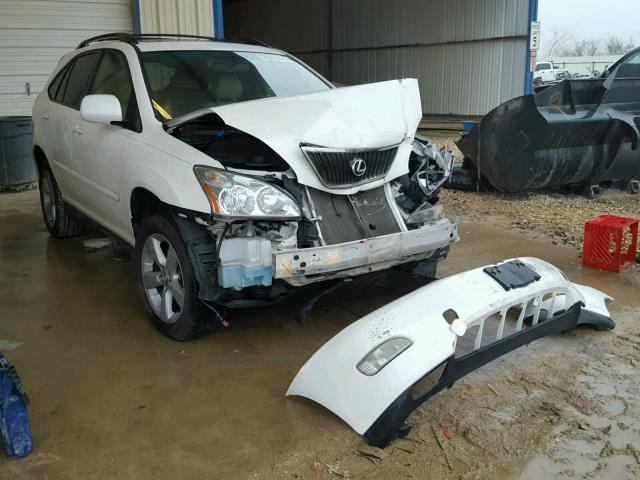 JTJGA31U940037310 - 2004 LEXUS RX 330 WHITE photo 1