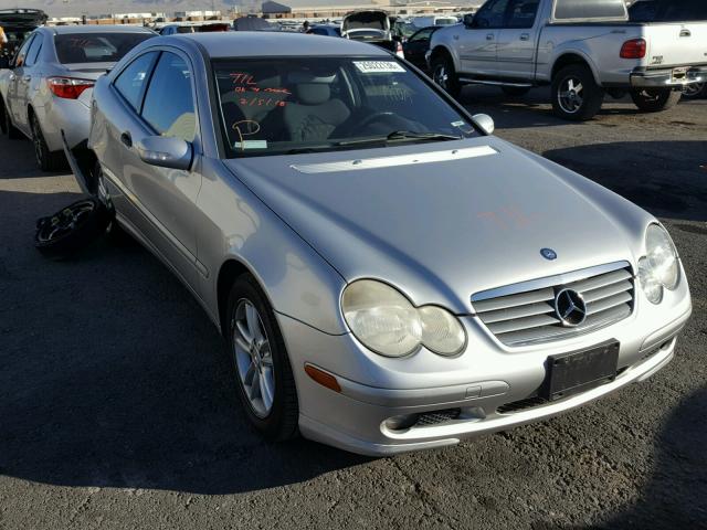 WDBRN47J92A336952 - 2002 MERCEDES-BENZ C 230K SPO SILVER photo 1