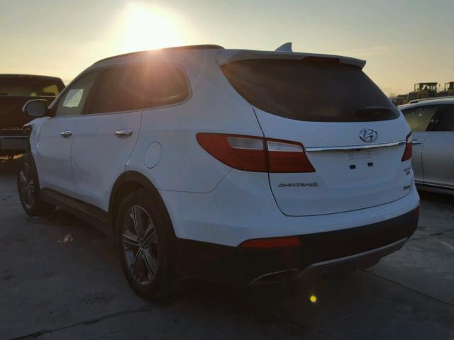 KM8SR4HF0FU091346 - 2015 HYUNDAI SANTA FE G WHITE photo 3