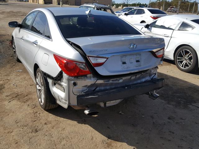 5NPEC4AC9BH038359 - 2011 HYUNDAI SONATA SE SILVER photo 9