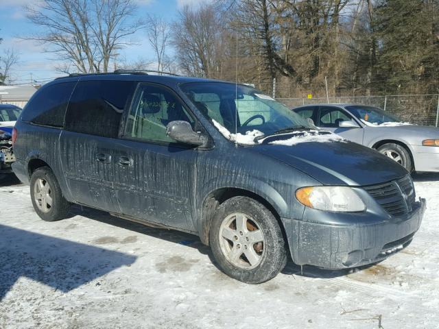 2D4GP44LX7R348753 - 2007 DODGE GRAND CARA GREEN photo 1