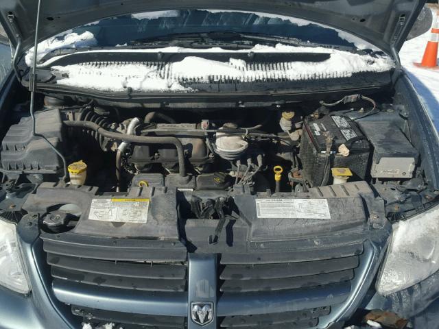 2D4GP44LX7R348753 - 2007 DODGE GRAND CARA GREEN photo 7