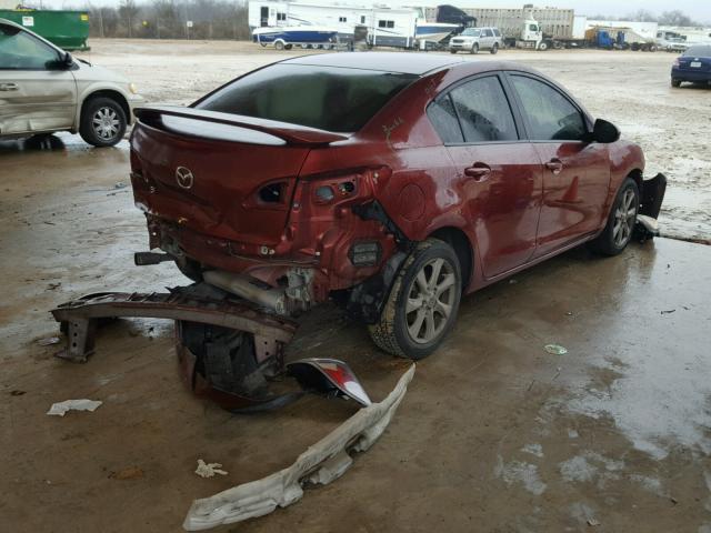 JM1BL1SF8A1223258 - 2010 MAZDA 3 I RED photo 4