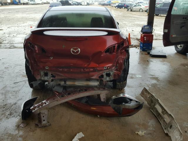 JM1BL1SF8A1223258 - 2010 MAZDA 3 I RED photo 9