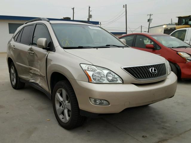 JTJGA31U140032604 - 2004 LEXUS RX 330 BEIGE photo 1