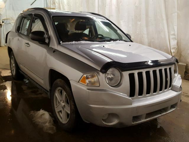 1J4NF4FB3AD649624 - 2010 JEEP COMPASS SP SILVER photo 1