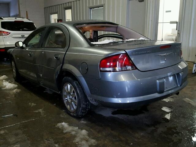 1C3EL56RX6N197579 - 2006 CHRYSLER SEBRING TO BLUE photo 3