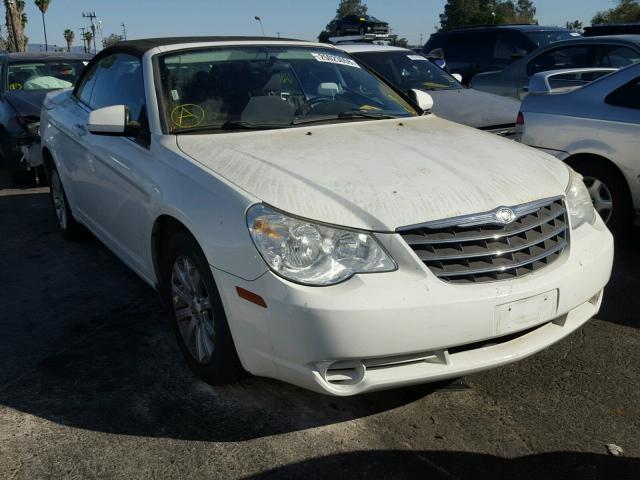 1C3BC5ED6AN180666 - 2010 CHRYSLER SEBRING TO WHITE photo 1