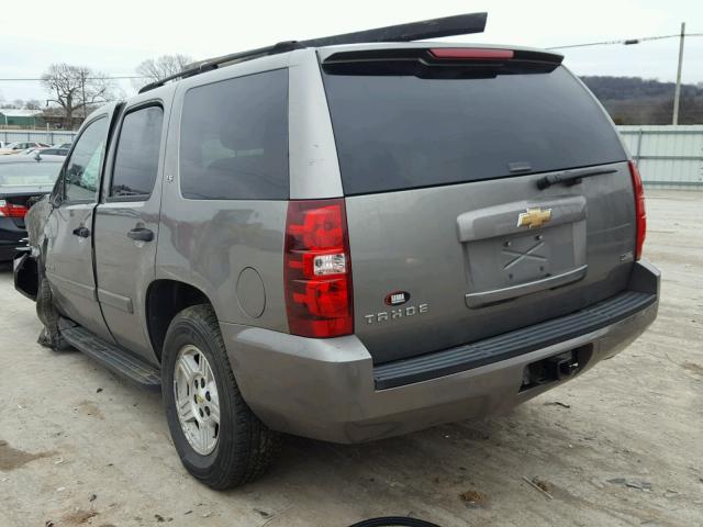 1GNFC13057R299999 - 2007 CHEVROLET TAHOE C150 GRAY photo 3