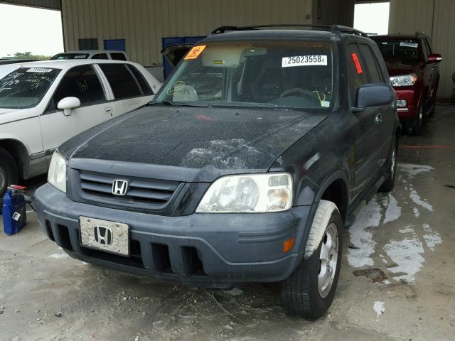 JHLRD2841WC006463 - 1998 HONDA CR-V LX BLACK photo 2