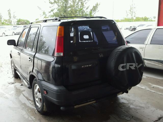 JHLRD2841WC006463 - 1998 HONDA CR-V LX BLACK photo 3