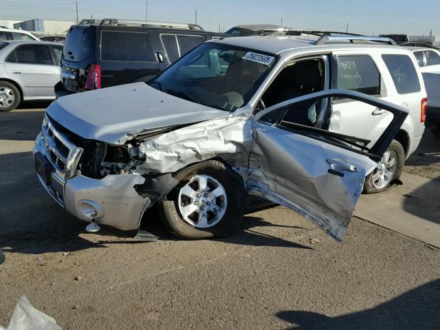 1FMCU04GX9KA44836 - 2009 FORD ESCAPE LIM SILVER photo 9