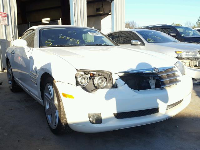 1C3AN69L35X034376 - 2005 CHRYSLER CROSSFIRE WHITE photo 1