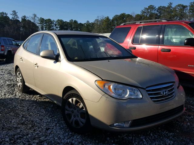 KMHDU4AD2AU084181 - 2010 HYUNDAI ELANTRA BL TAN photo 1